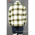 Men's polar fleece long sleeve coat with lining